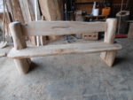 Lavice. Materiál dub. Délka 220cm.Orientační cena 20.000,-Kč 