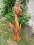 Sova. Materiál dub. Výška 160cm. Cena 14.000,-Kč. 